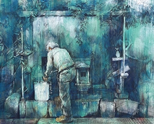 《みずをくむひと》